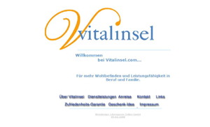 Vitalinsel Dr. Harslem HTML, CSS